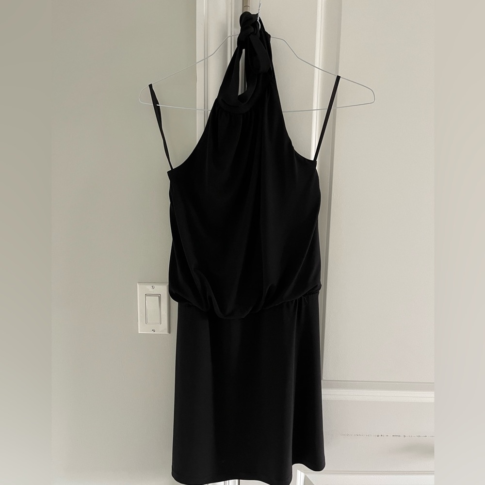 White House Black Market mock turtleneck dress